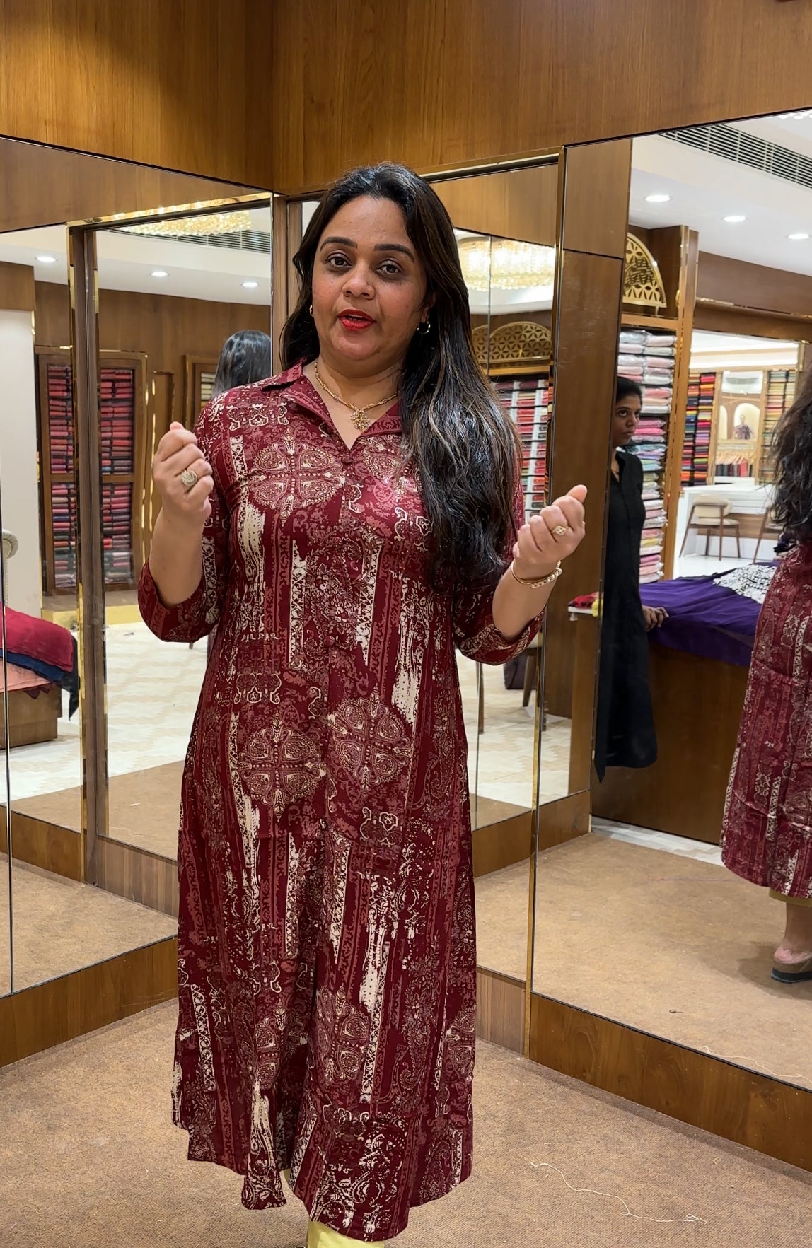 BUDGET BUY LONG A-LINE TOPS - IHA 21431