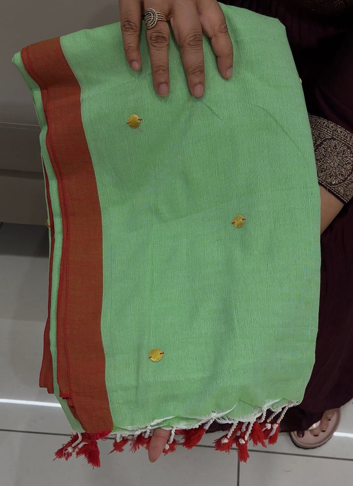 KHADDY COTTON SAREES - IHA 26770