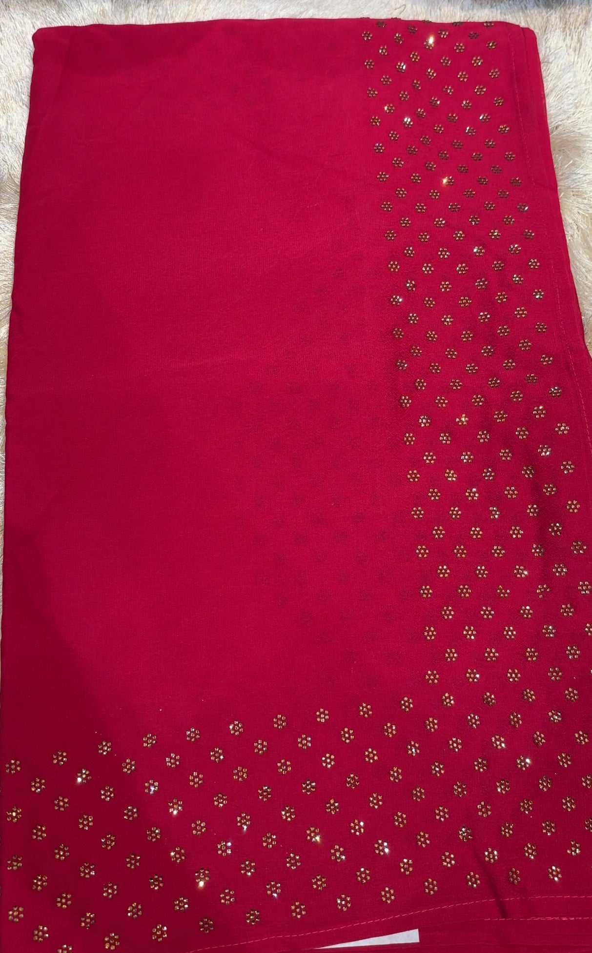 SILKY GEORGETTE SAREES - IHA 27784