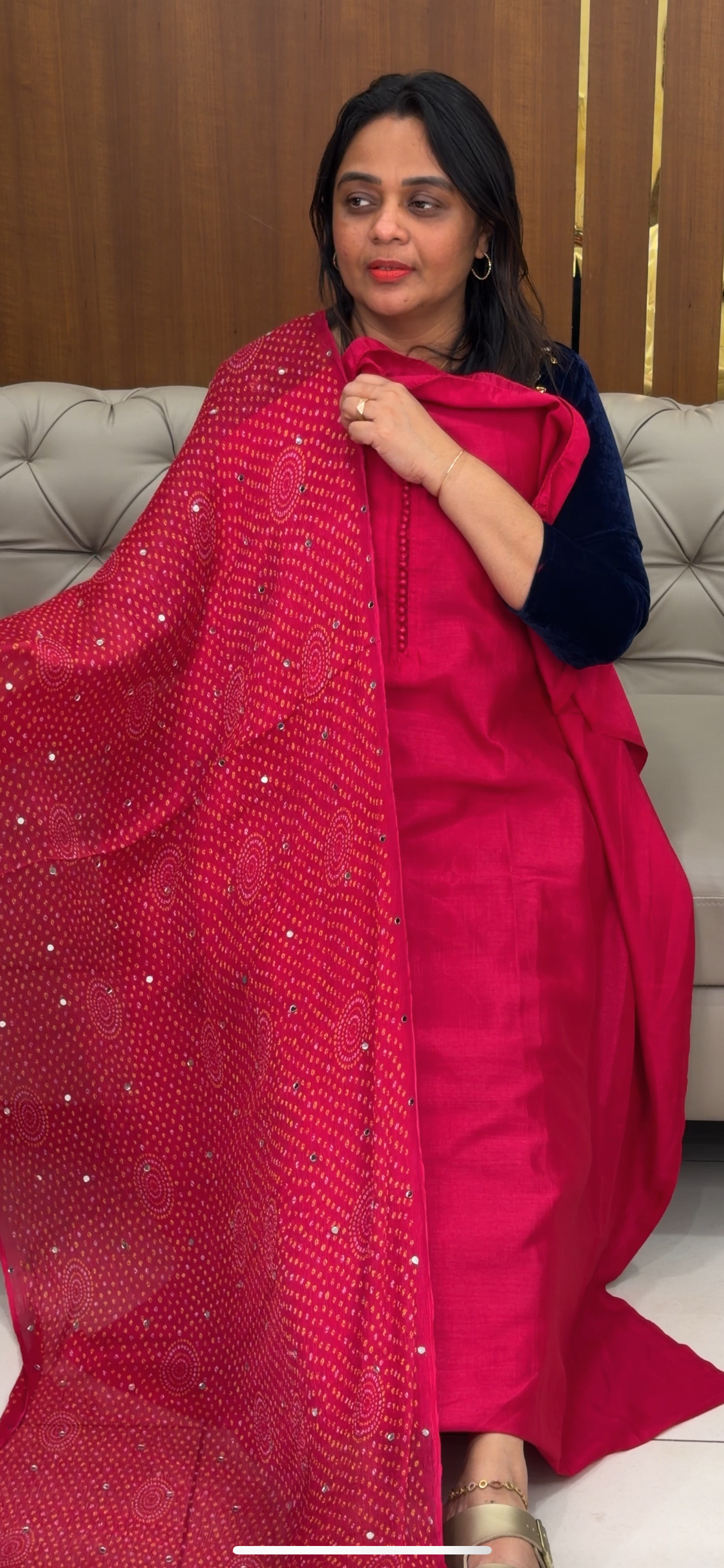 SEMI RAW SILK UNSTITCHED SALWAR SUITS - IHA 29839