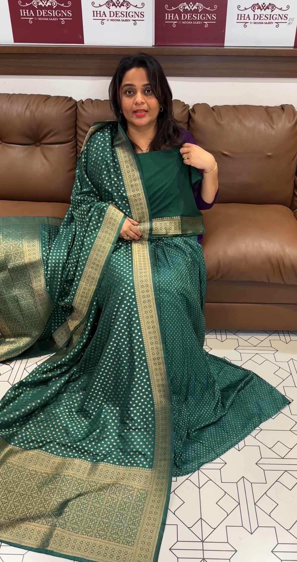 SEMI STITCHED DHAVANI SETS - IHA 25432