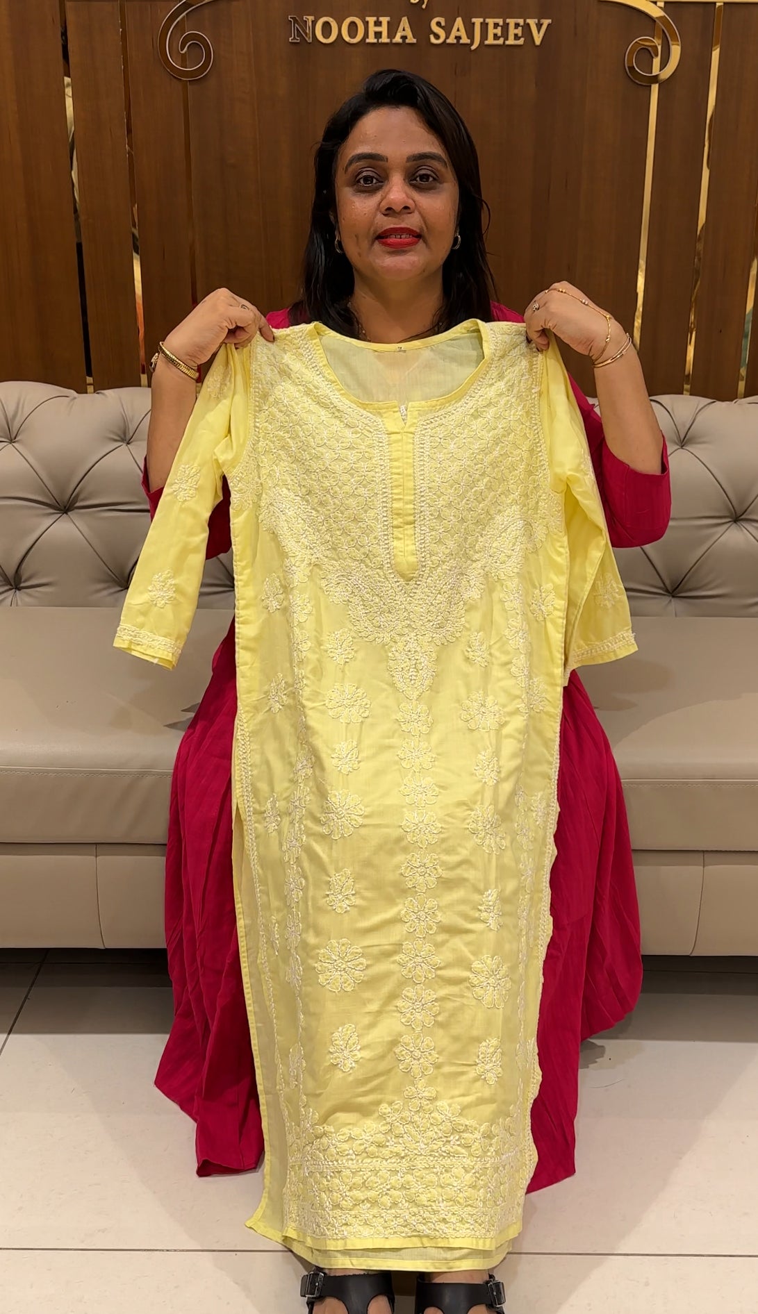 COTTON LONG TOPS - IHA 24644