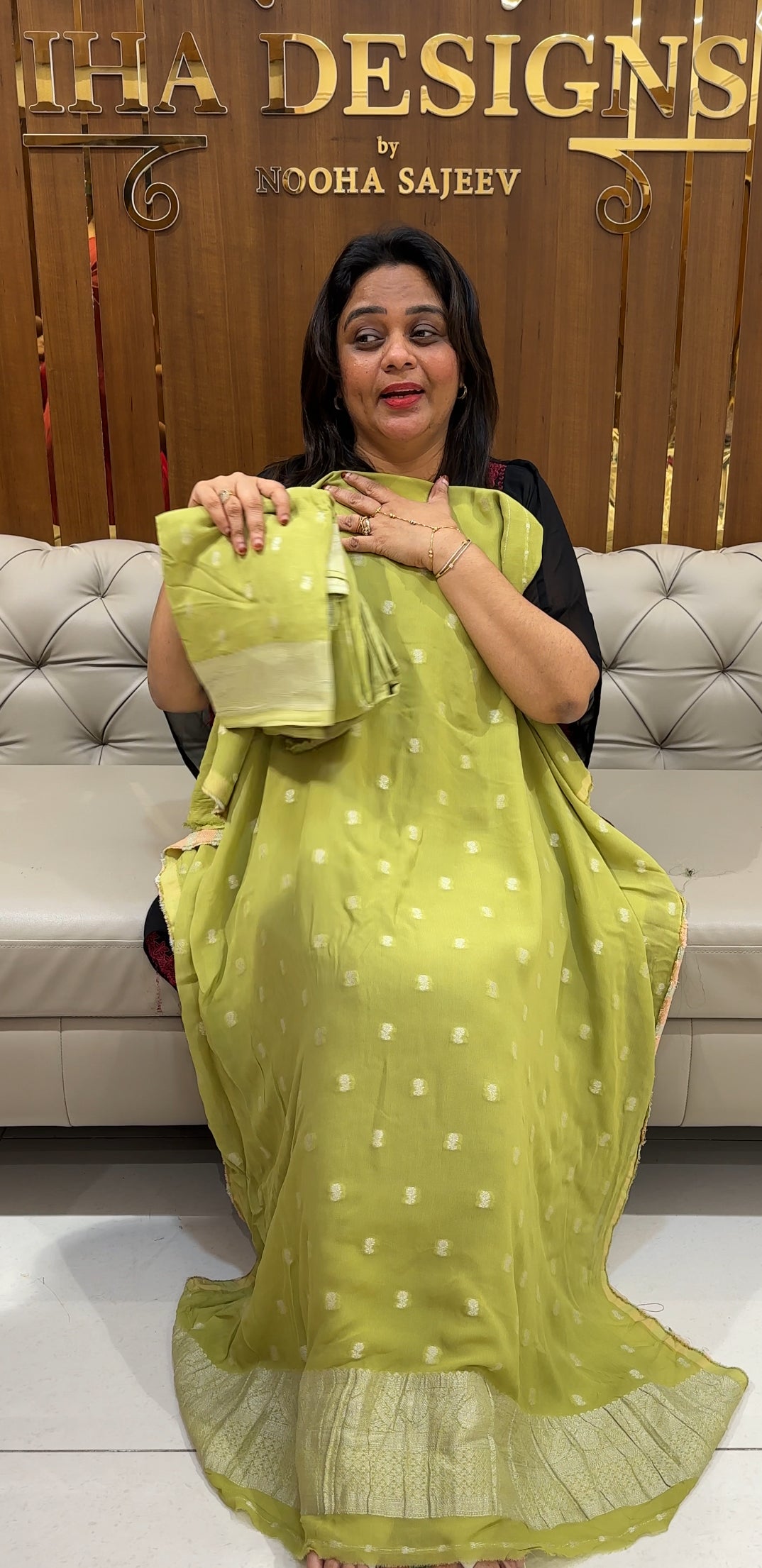 BANARASI UNSTITCHED SALWARE SUITS - IHGA 24921
