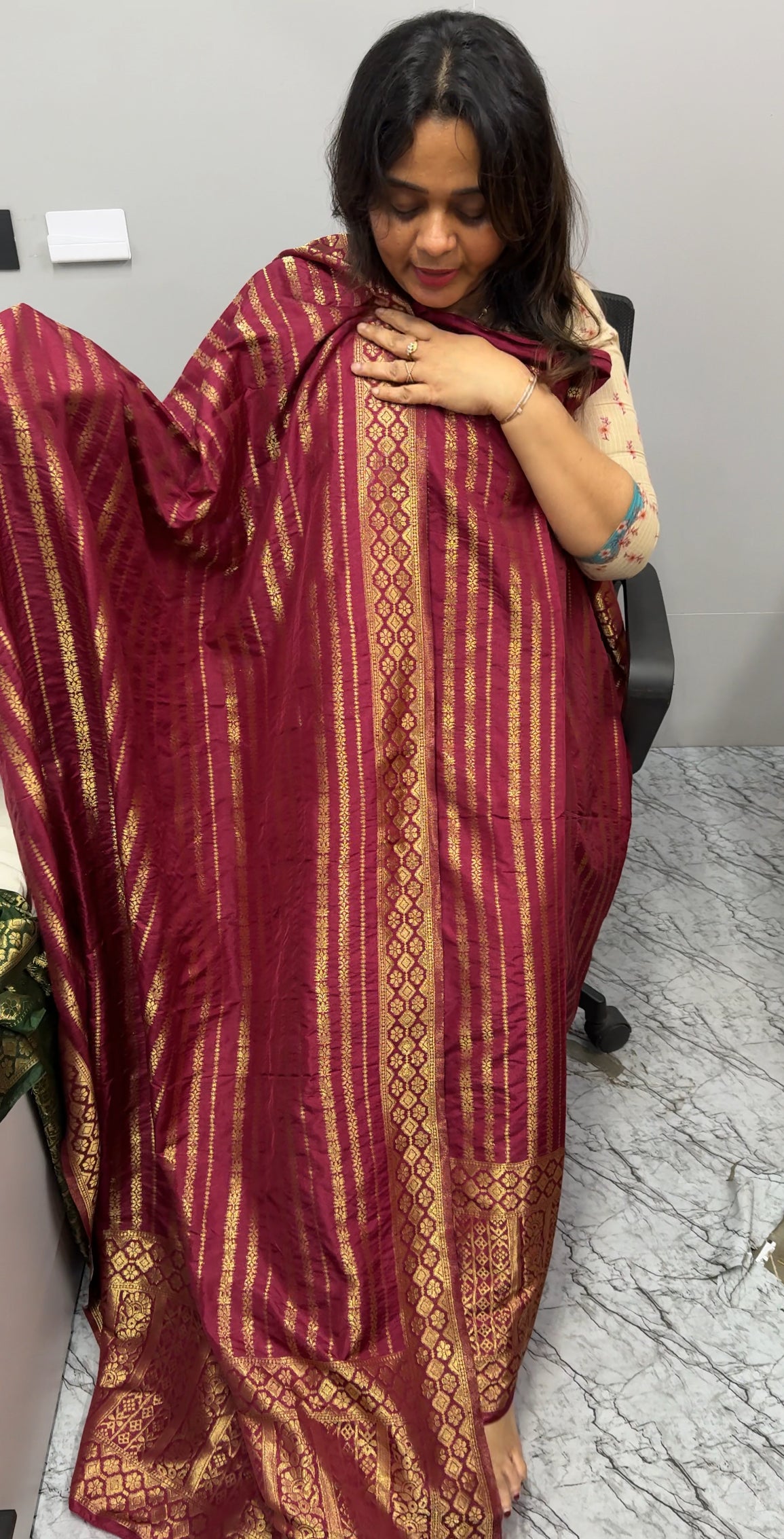 FORWARD SEMI BANARASI UNSTITCHED SALWAR SUITS - IHA 26956