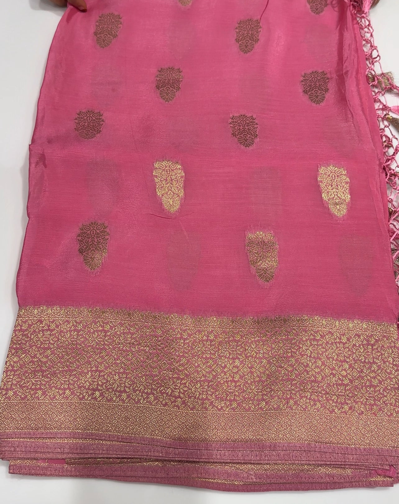 PLATINUM CHIFFON SAREES - IHA 24919