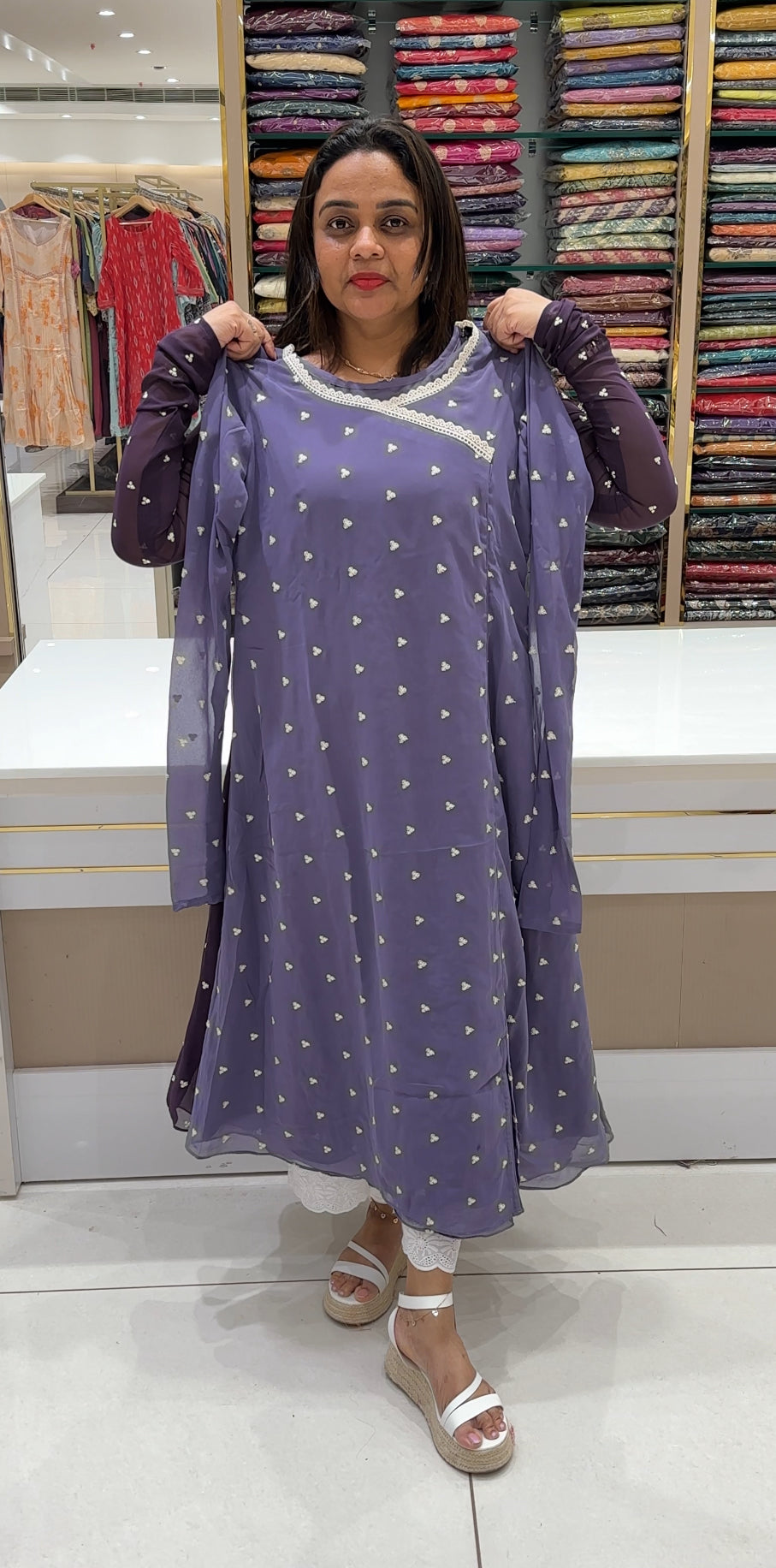 IHA'S IN-HOUSE DESIGNER A-LINE TOPS - IHA 21553
