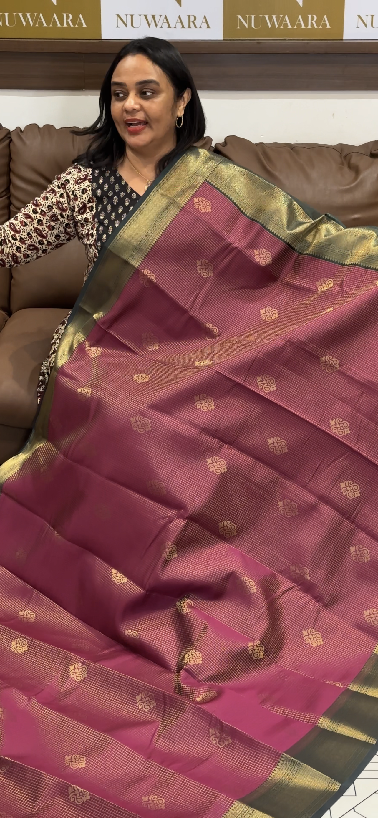 FORWARD SEMI BROCADE SAREES - IHA 31723