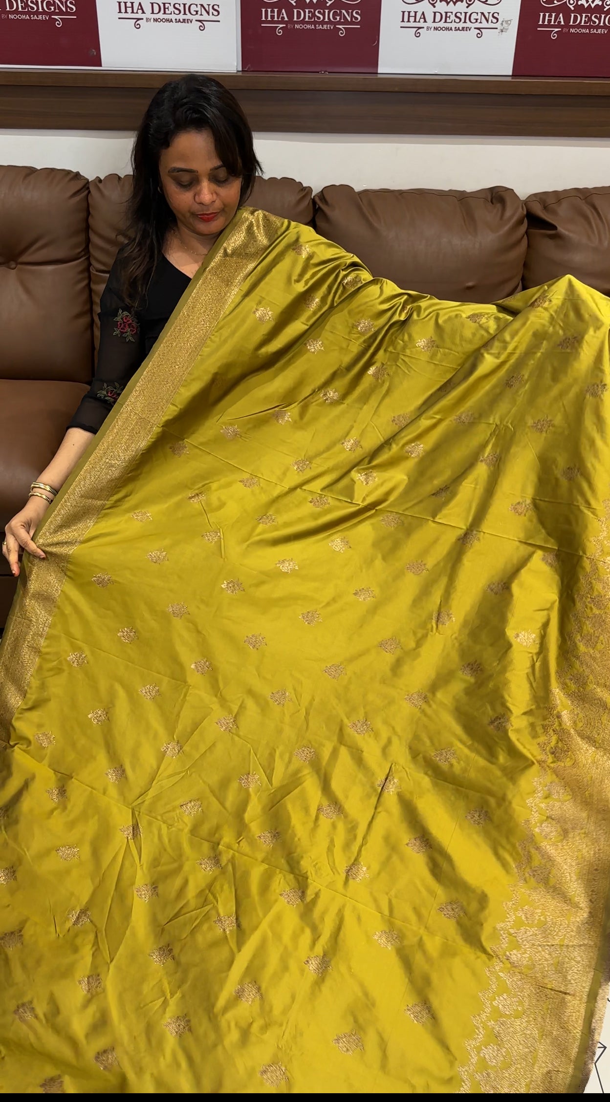SEMI KATAN SAREES - IHA 24877