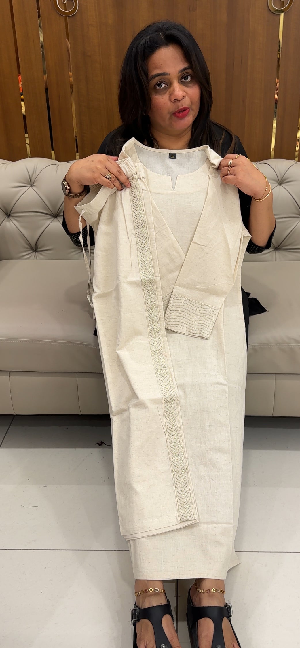 COTTON CO-ORDS SETS - IHA 25892