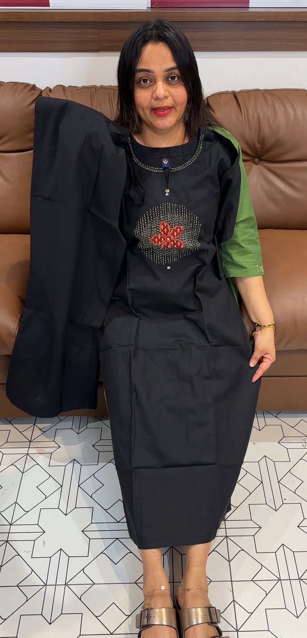 HANDLOOM COTTON TOP AND BOTTOM - IHA 20502