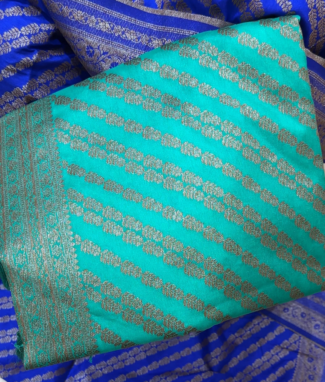 SEMI KATAN SAREES - IHA 21720