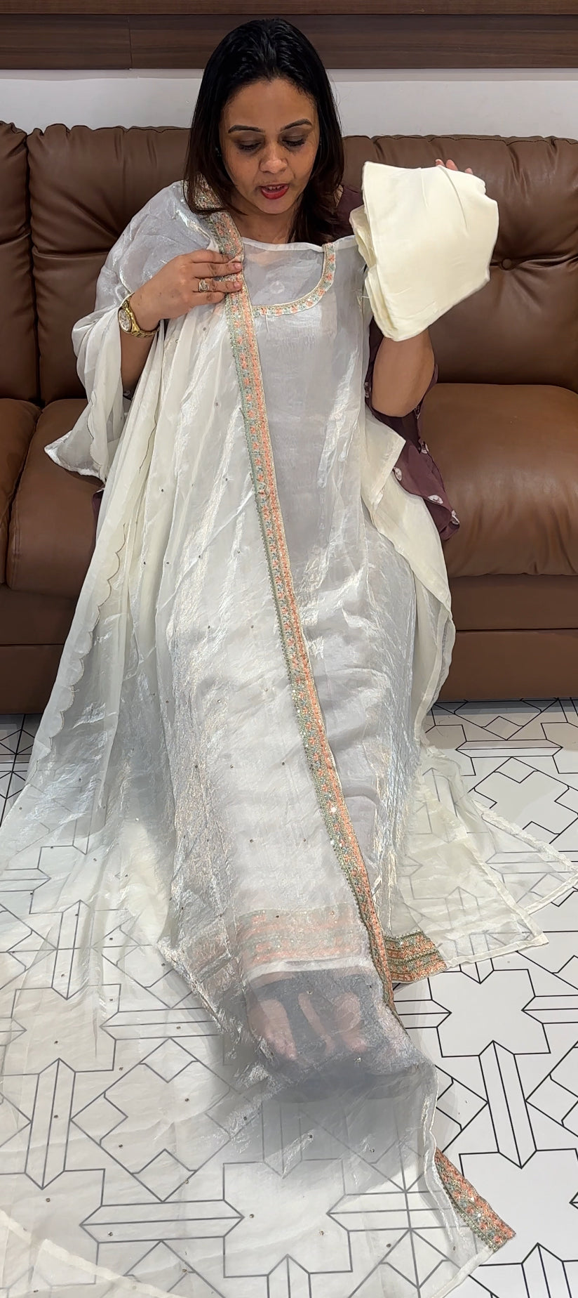 White Salwar Suit White Churidar Materials Online Shopping Buy