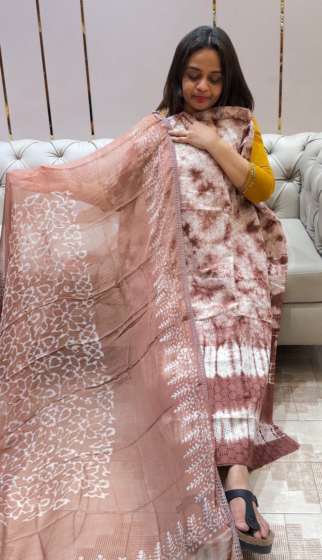 COTTON HAKOBA UNSTITCHED SALWAR SUITS - IHA 22238