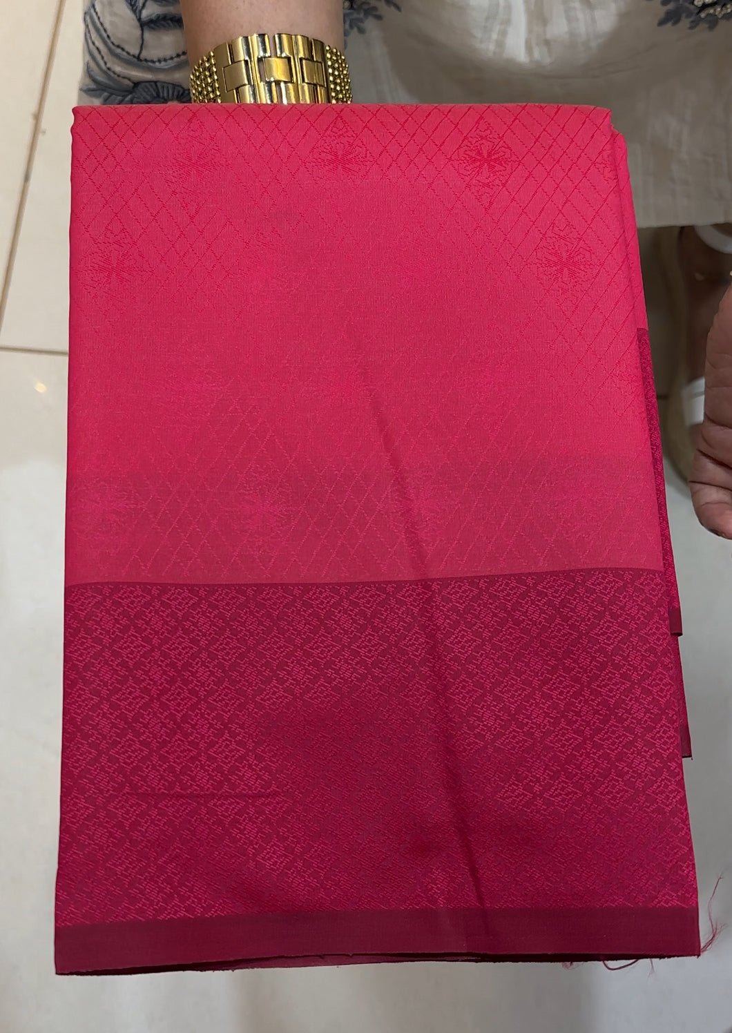BUDGET BUY SEMI SILK SAREES - IHA 21762