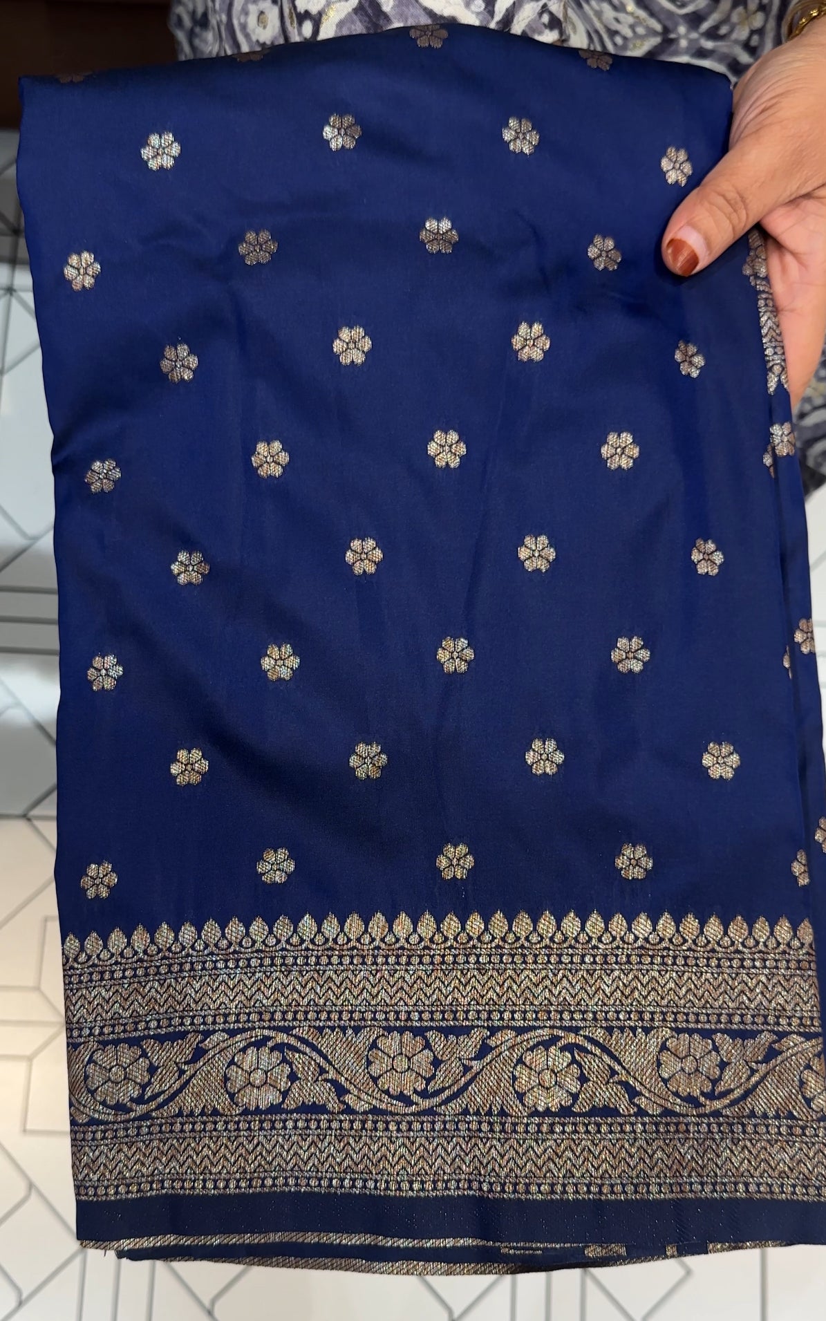 SEMI BANARASI SAREES - IHA 24664