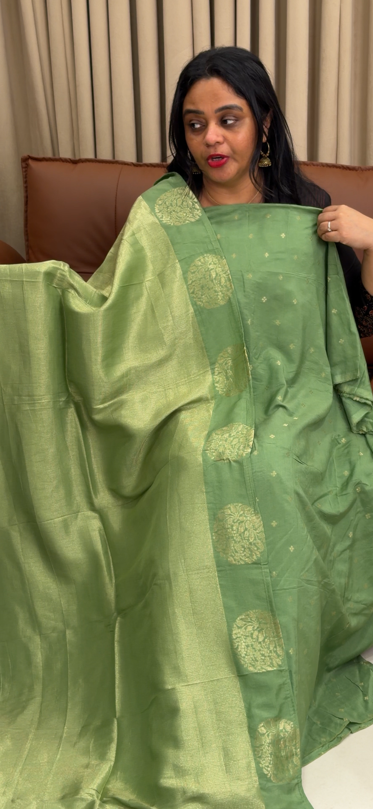 SEMI BANARASI UNSTITCHED SALWAR SUITS - IHA 34478