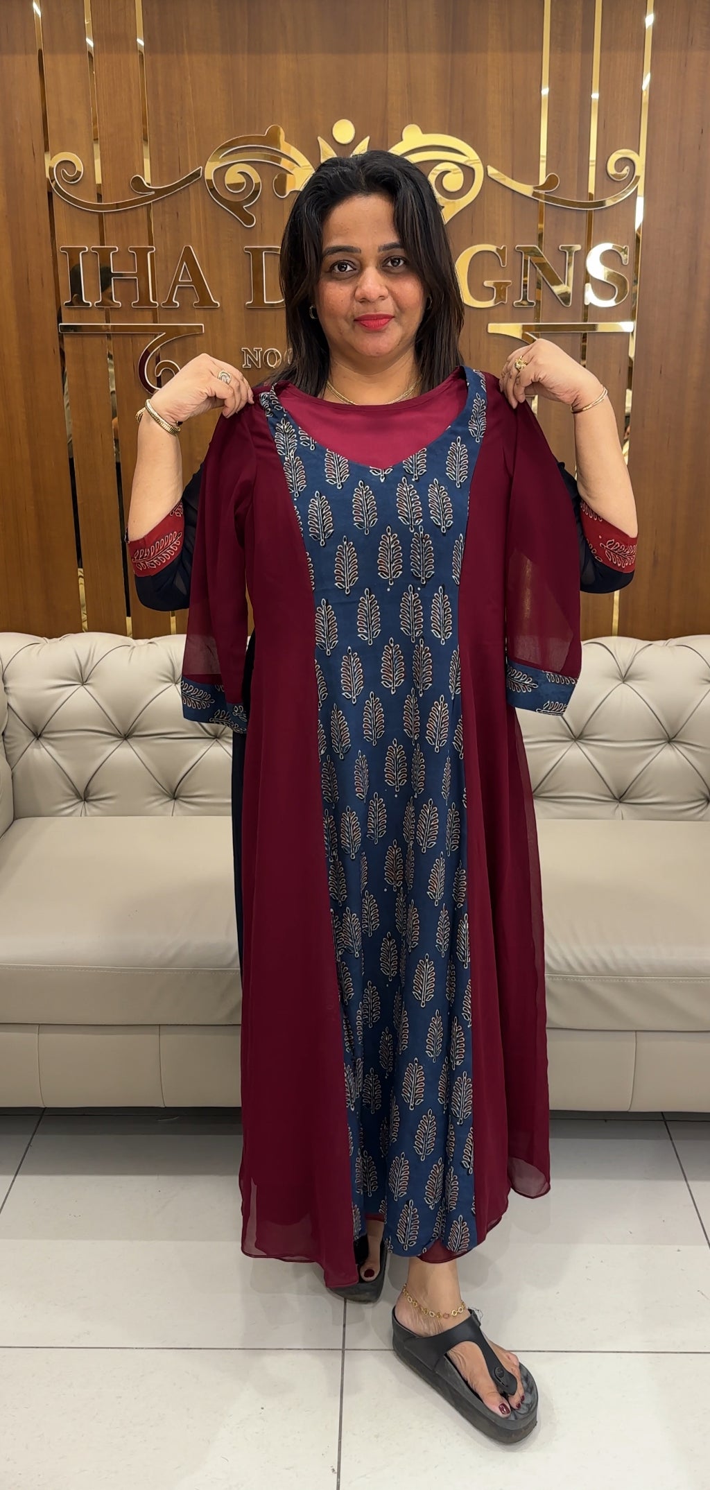 IHA'S IN-HOUSE DESIGNER ALINE TOPS - IHA 25677