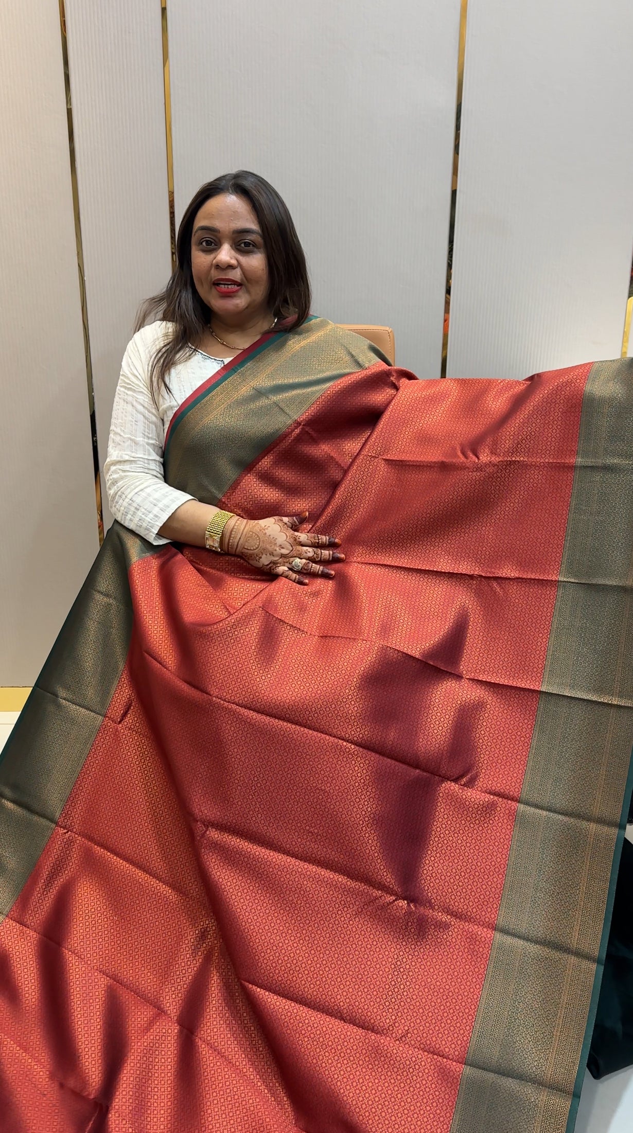 SEMI SILK SAREES - IHA 21759