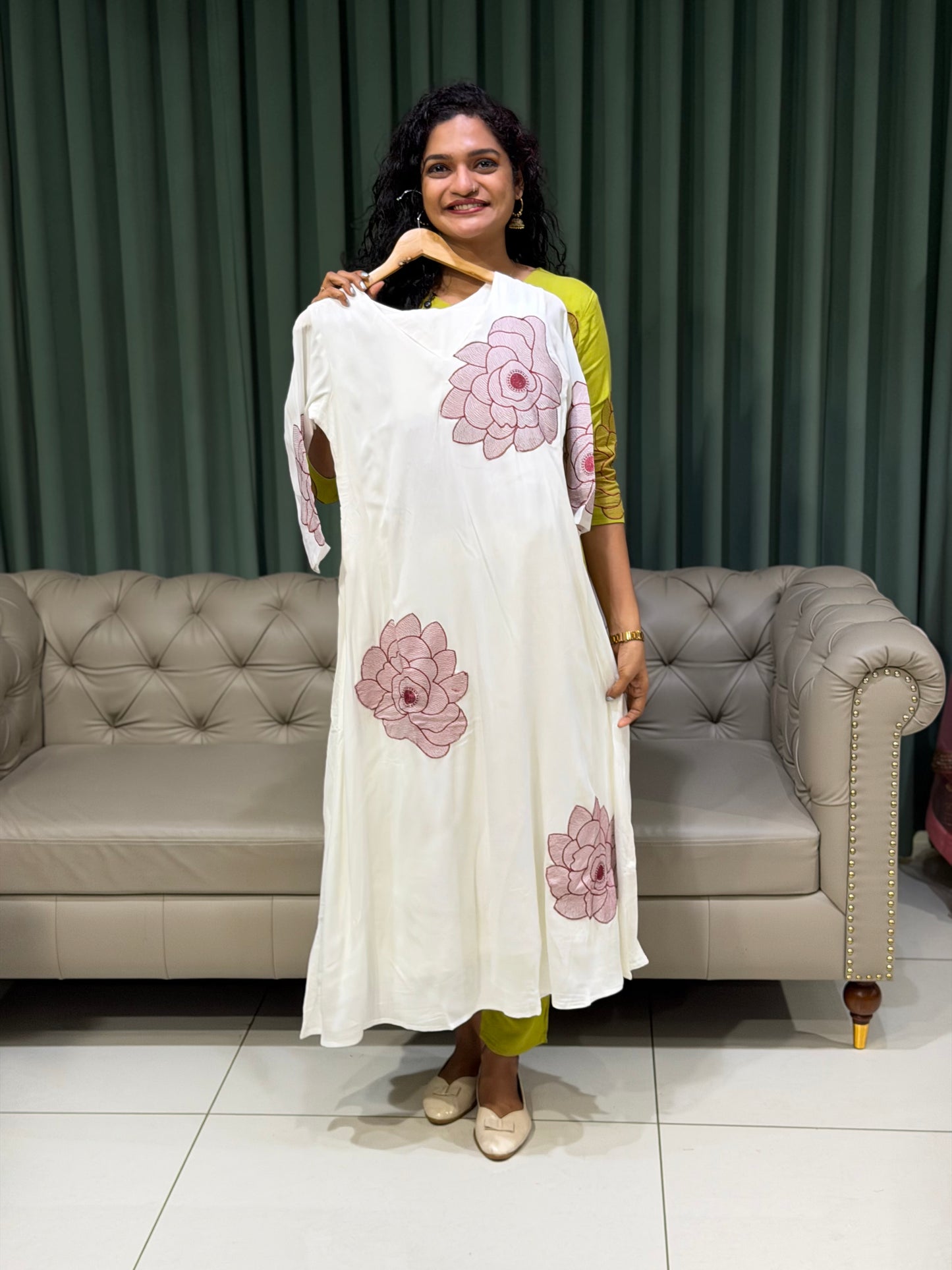 RAYON TOP, BOTTOM AND DUPATTA - IHA 29773