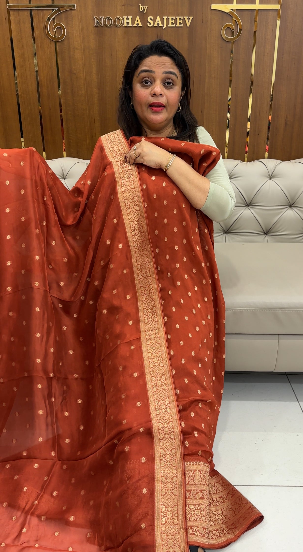 SILK BANARASI UNSTITCHED SALWAR SUITS - IHA 25766