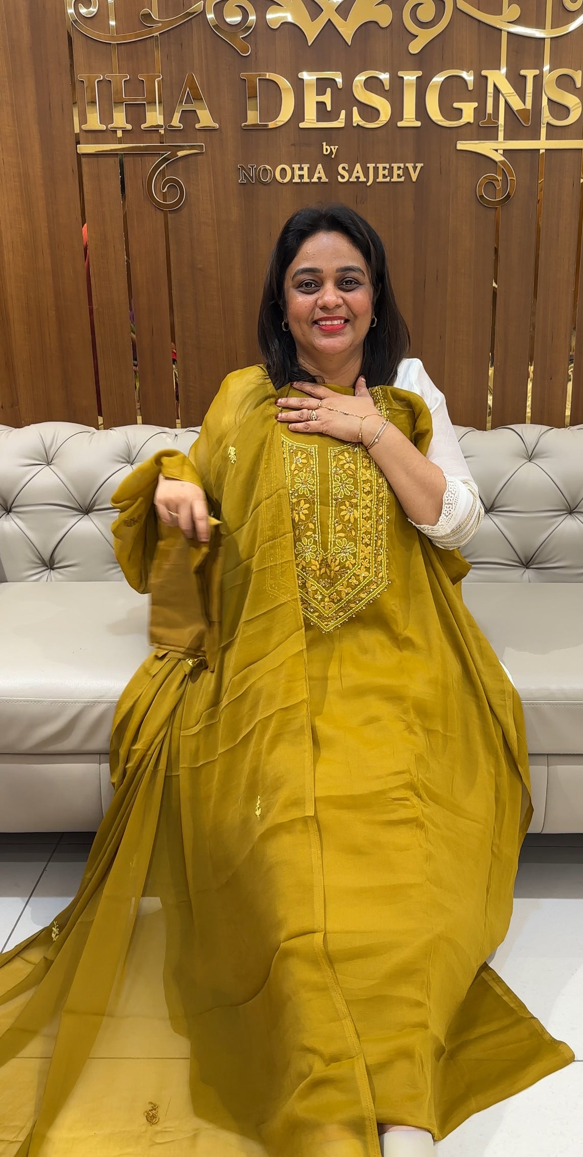 ORANGZA UNSTITCHED SALWAR SUITS -IHA 24864