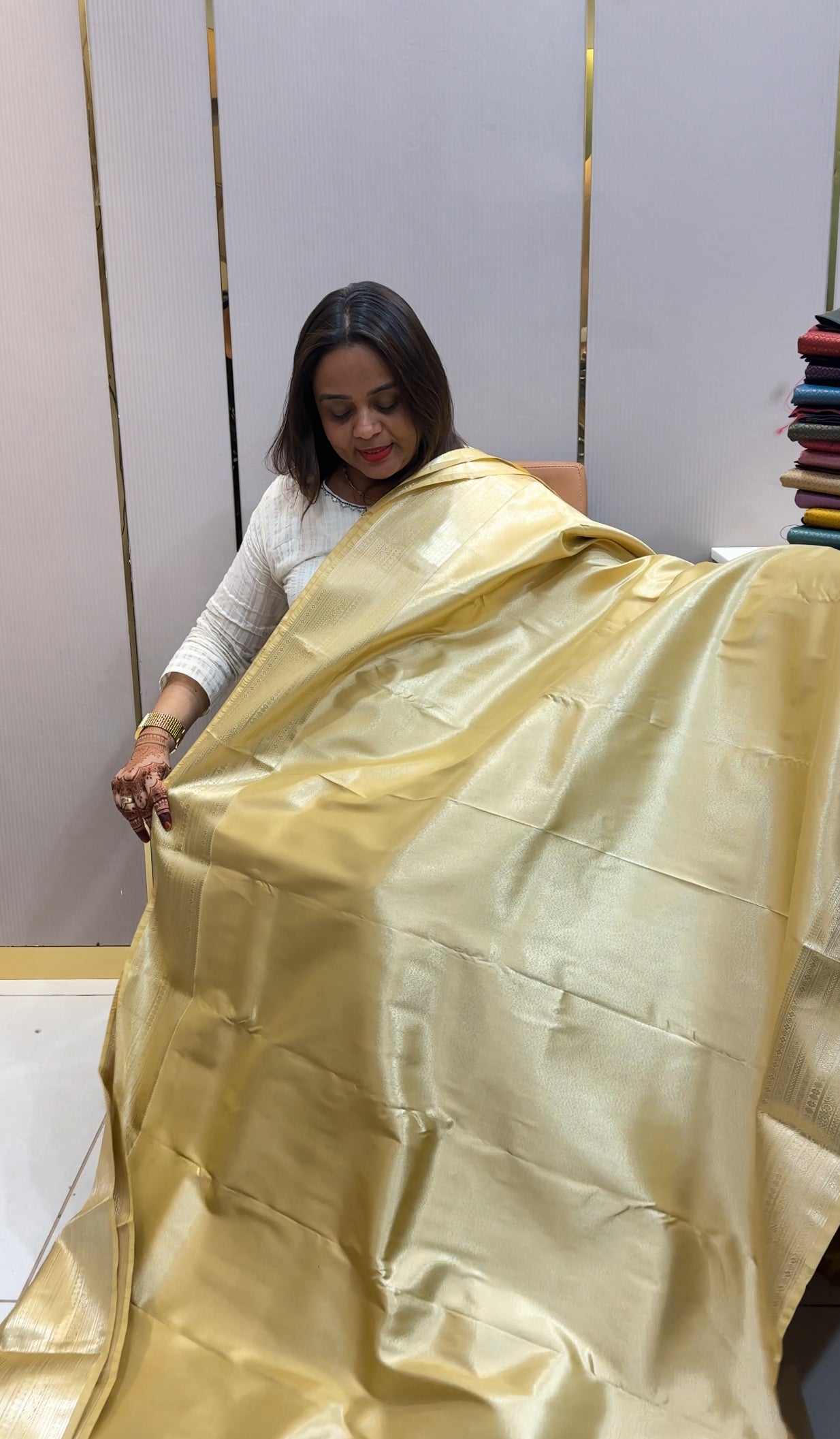 TISSUE SAREES - IHA 21757