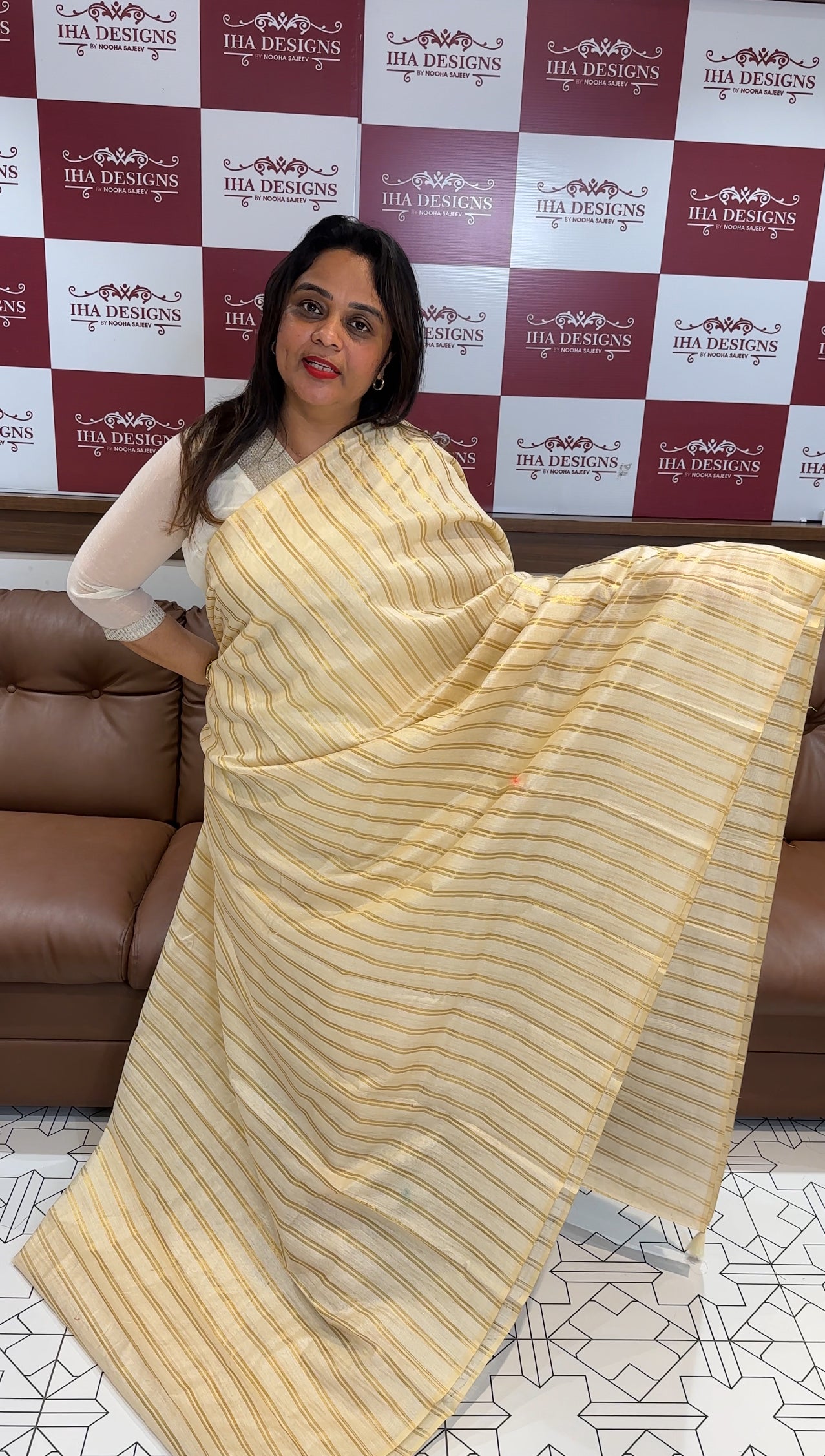 FORWARD MODAL CHANDERI ONAM SAREES - IHA 24654