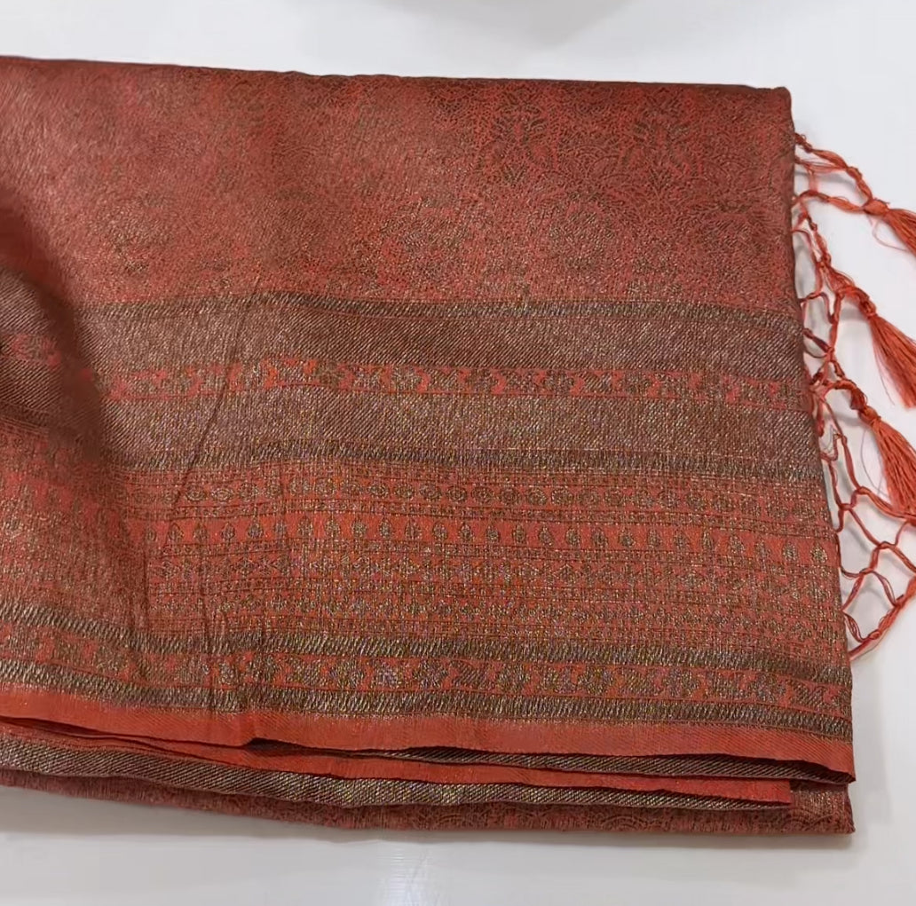 SEMI KATAN SAREES - IHA 26015
