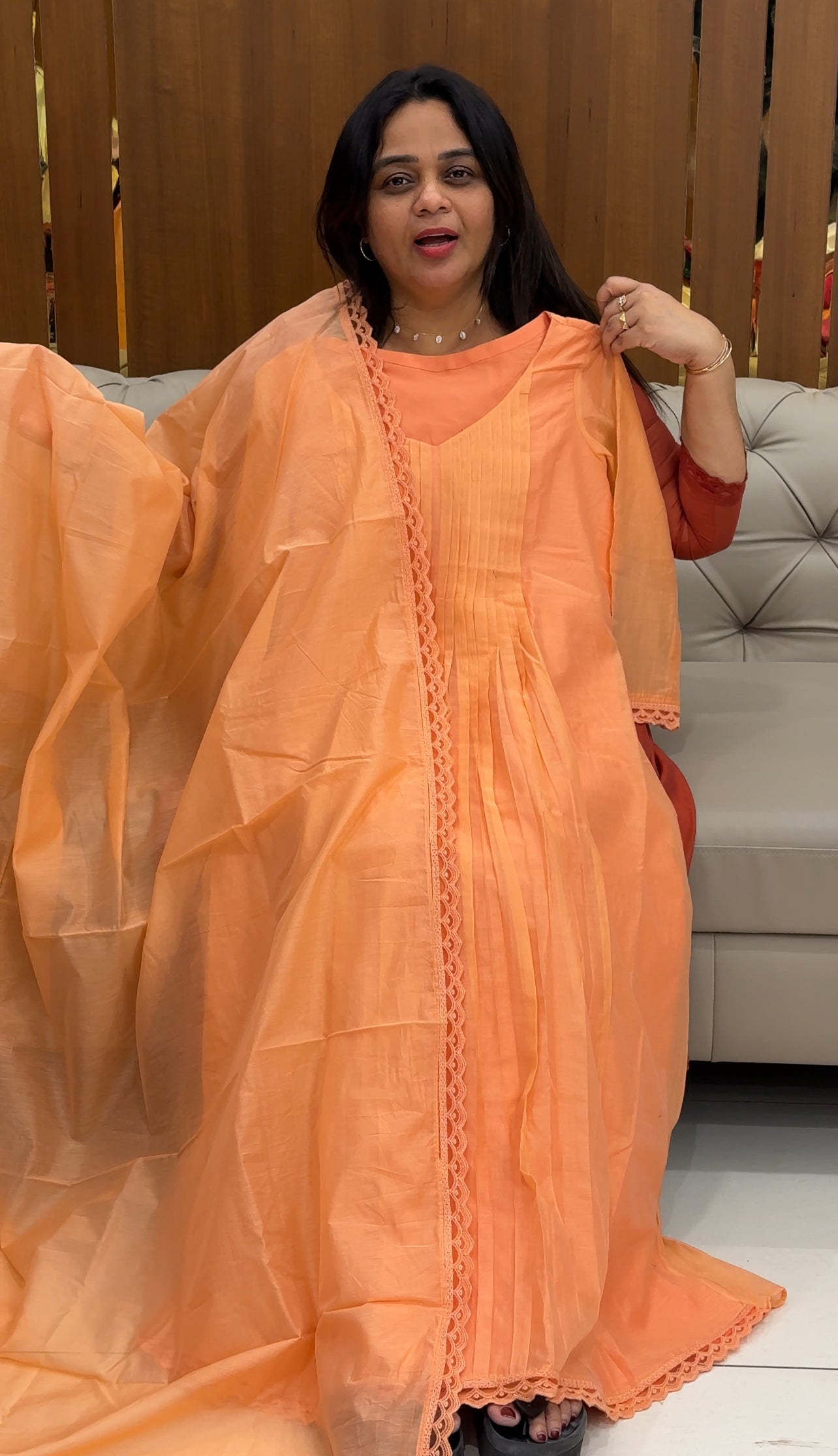 IHA'S IN-HOUSE TOP, BOTTOM AND DUPATTA - IHA 28375