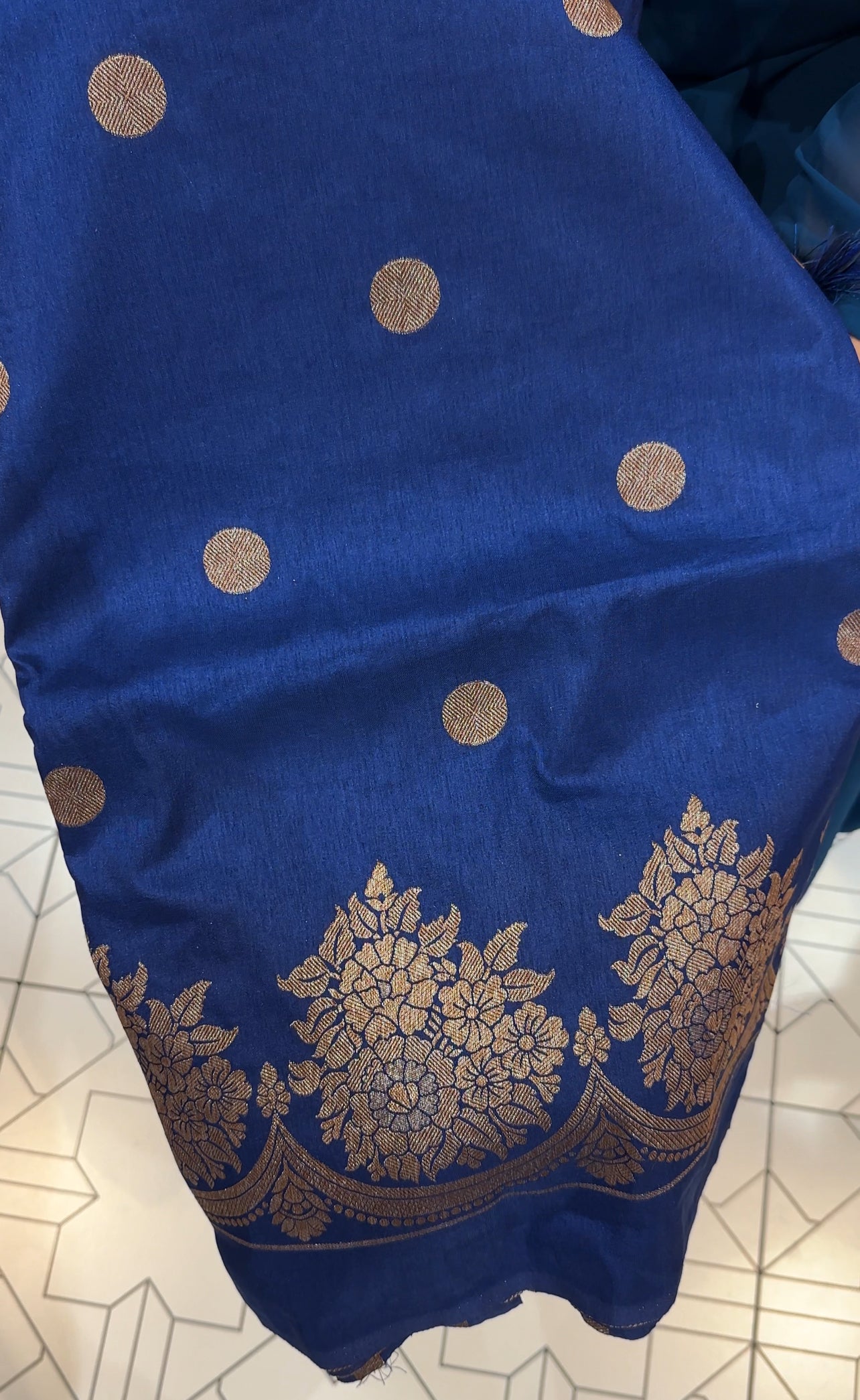 SEMI BANARASI SAREES - IHA 26637