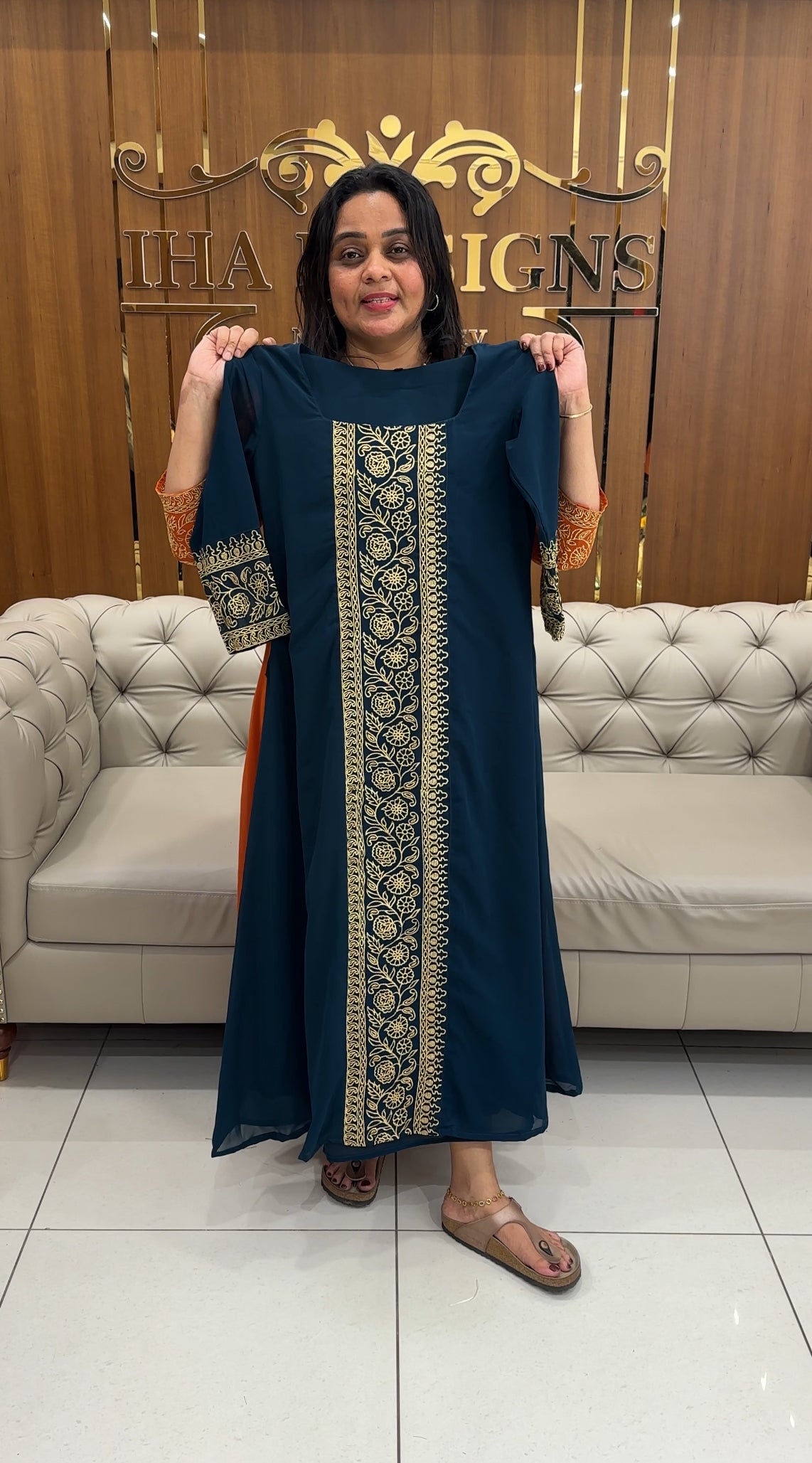 IHA'S IN-HOUSE LONG A-LIEN TOPS - IHA 27100