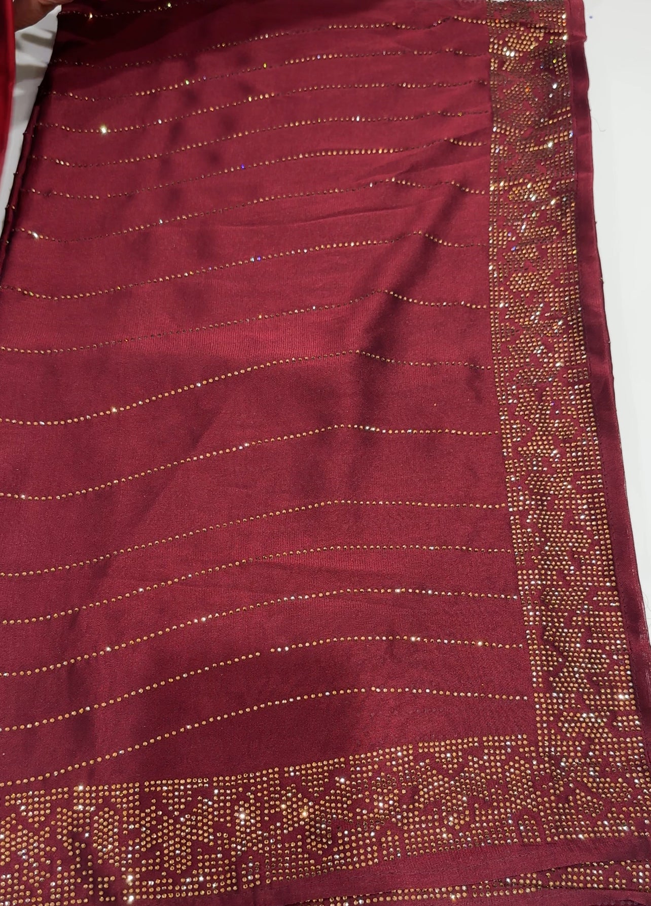 SILKY GEORGETTE SAREES - IHA 27389