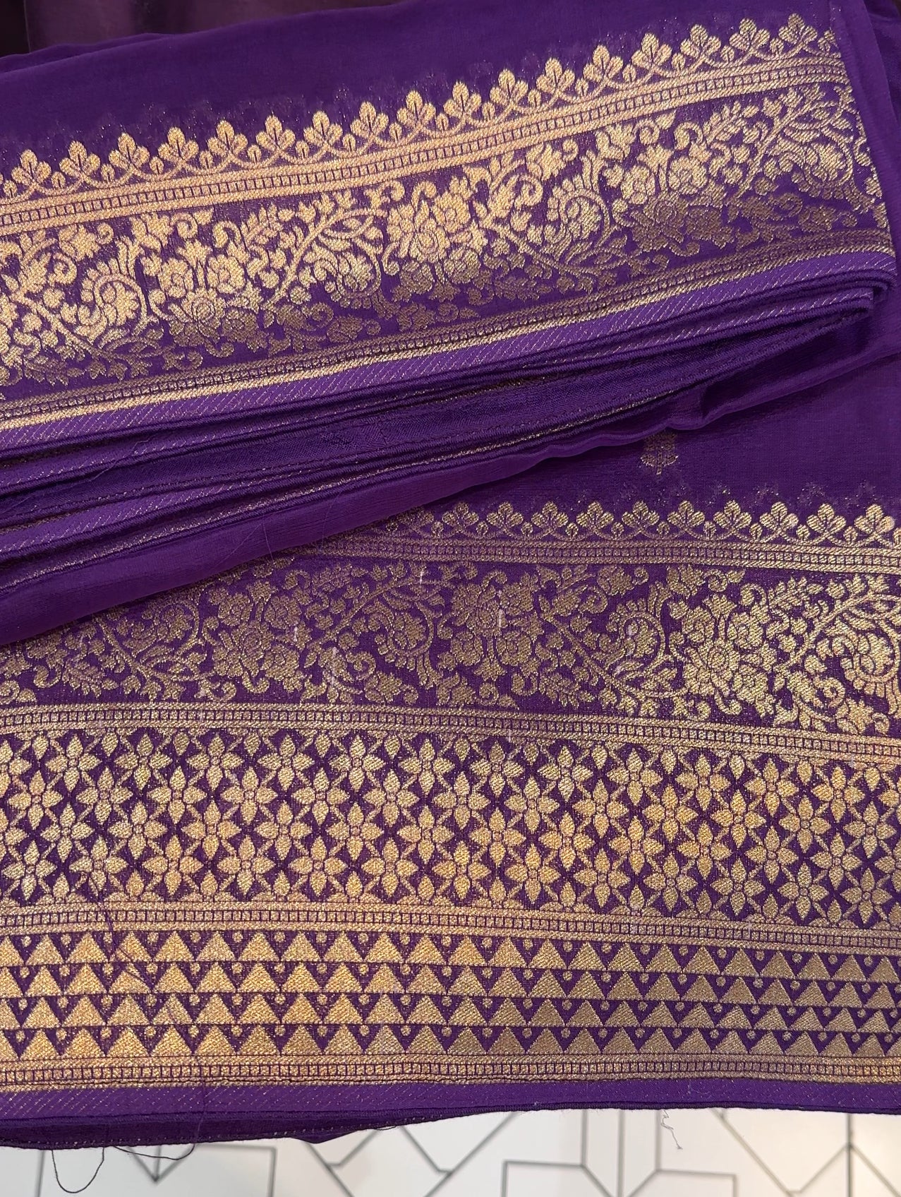 BANARASI UNSTITCHED SALWAR SUITS - IHA 28277