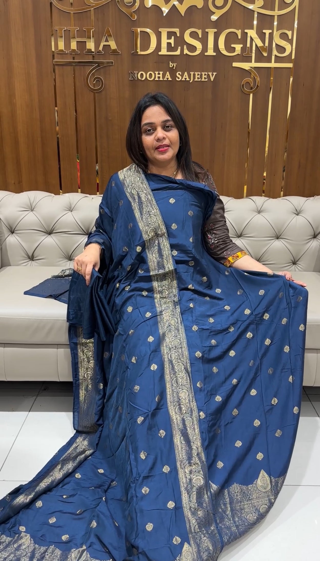 FORWARD BANARASI UNSTITCHED SALWAR SUITS - IHA 24425