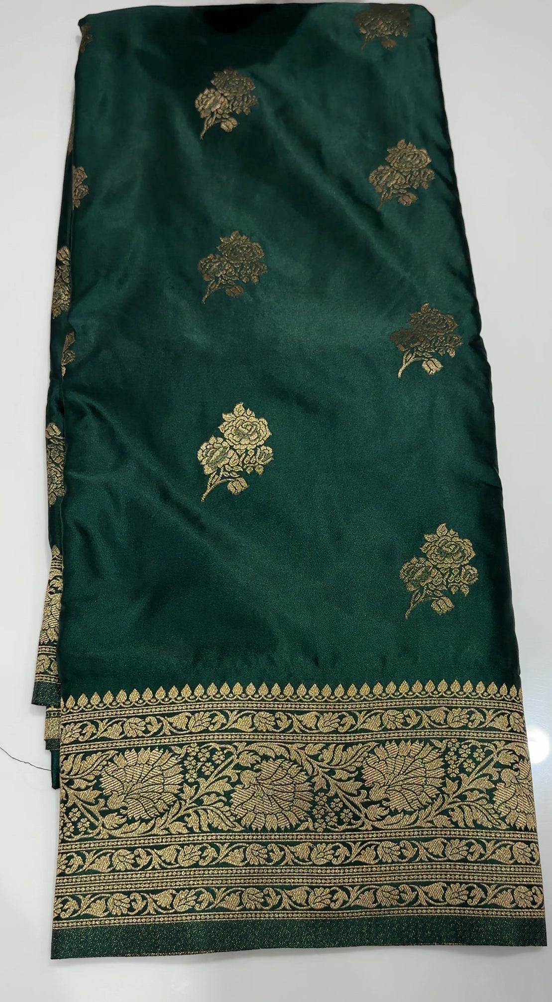 SATIN KATAN SAREES - IHA 26557