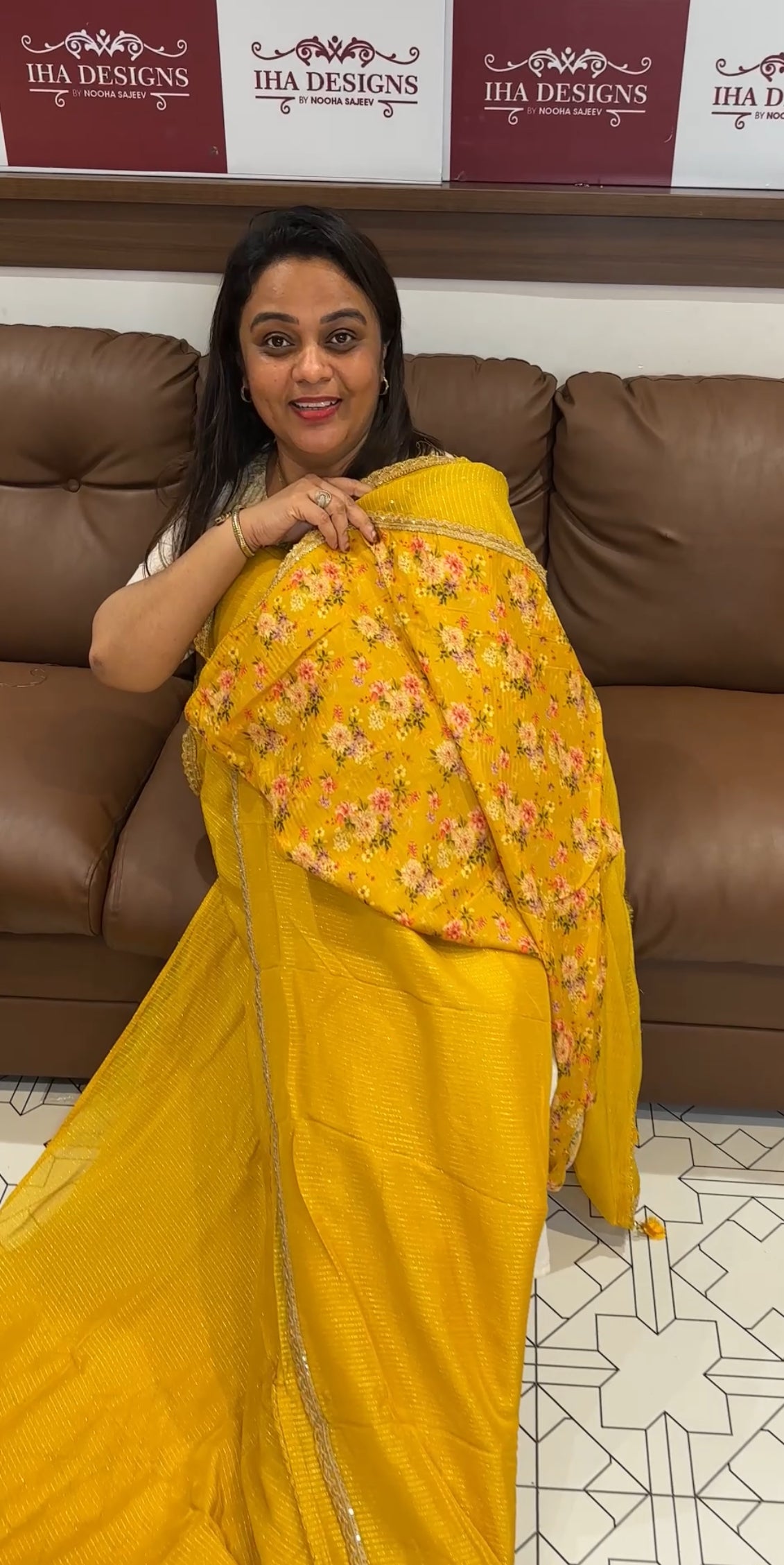 HAND WORKED SILK SAREES - IHA 24695
