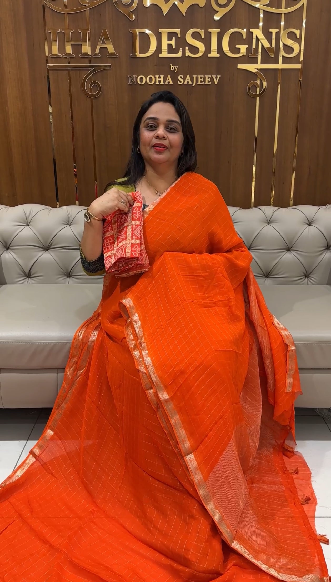 CHIFFON SAREES - IHA 24585