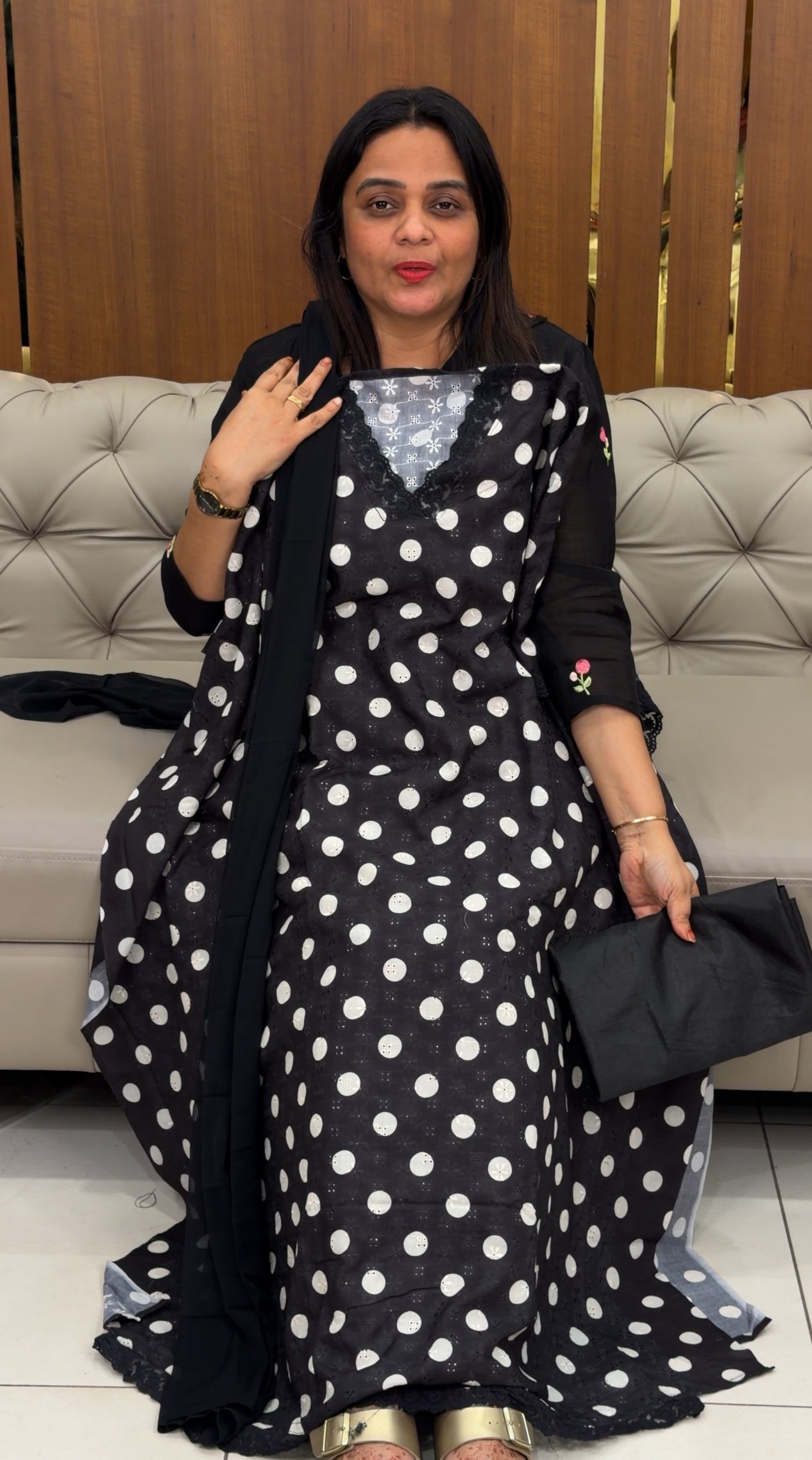 BUDGET BUY UNSTITCHED SALWAR SUITS - IHA 30208