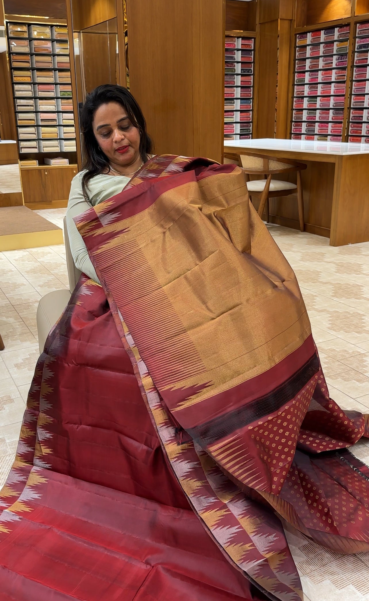 SOFT SILK KANCHIPURAM SAREES - IHA 25768