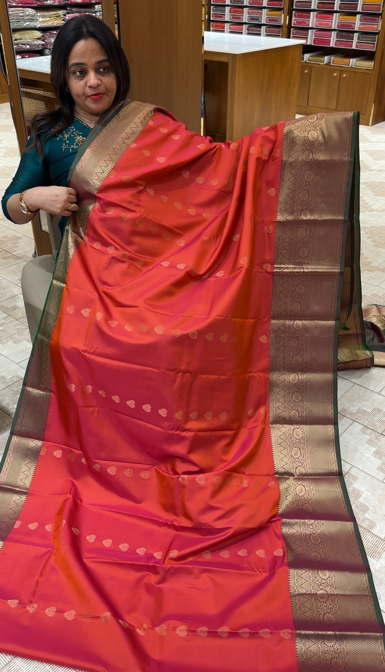 SOFT SILK KANCHIPURAM SAREES - IHA 26132