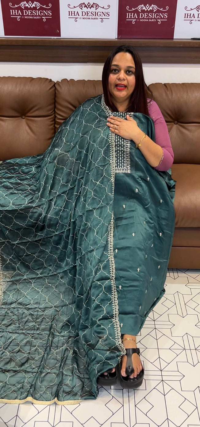 BUDGET BUY UNSTITCHED SALWAR SUITS - IHA 8136