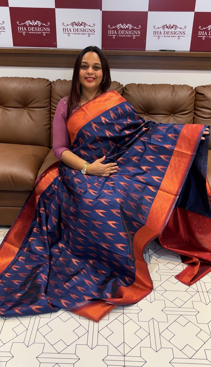 BUDGET BUY SEMI SILK SAREE - IHA 9553