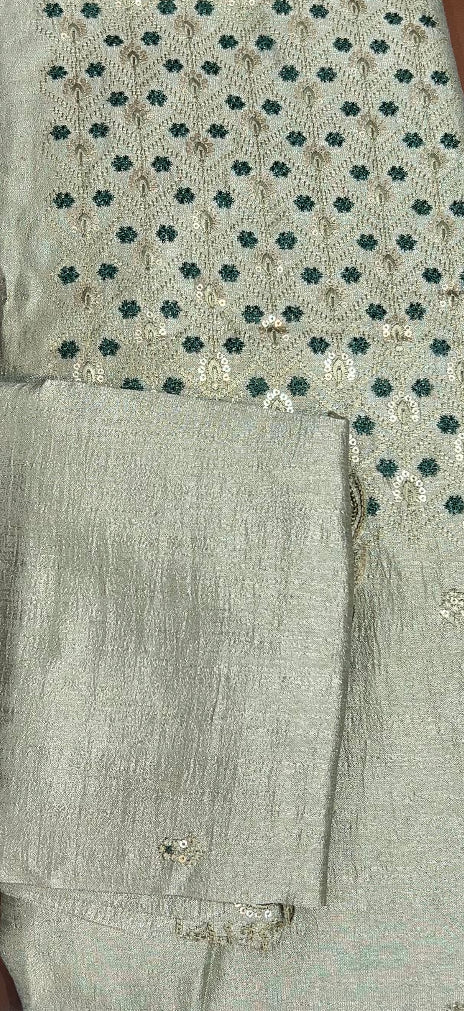 VICHITRA SILK UNSTITCHED SALWAR SUIT - IHA 8564