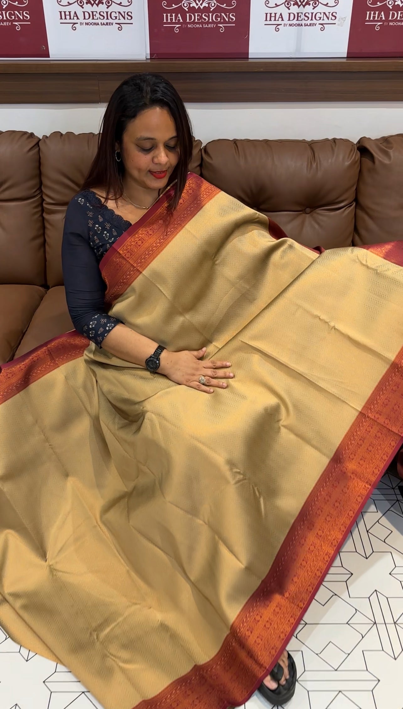 BUDGET BUY SEMI SILK SAREES - IHA 9806