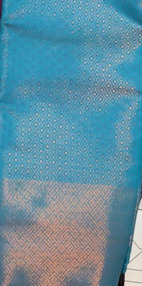 FORWARD SEMI SILK SAREES - IHA 9795