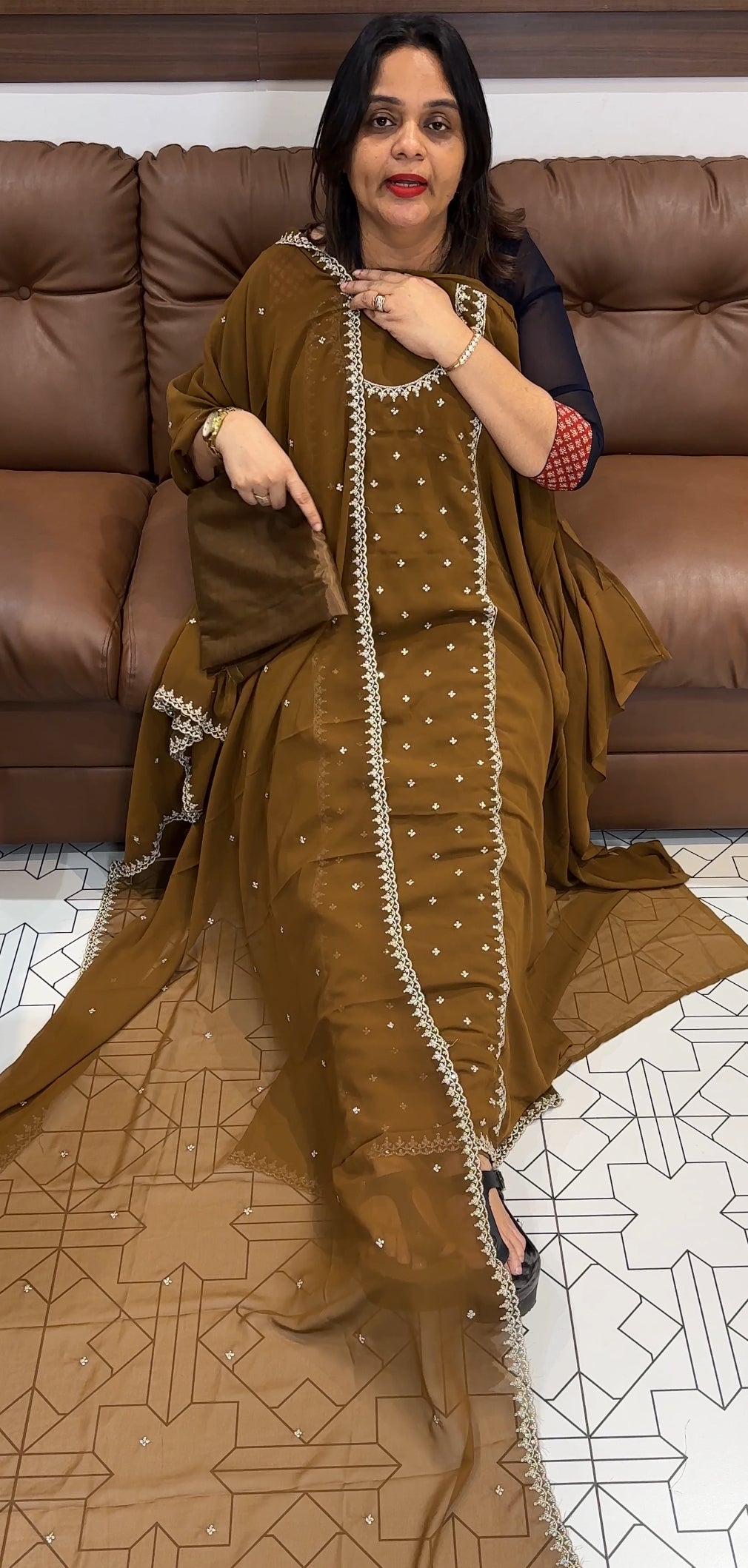 BUDGET BUY UNSTITCHED SALWAR SUITS - IHA 20239