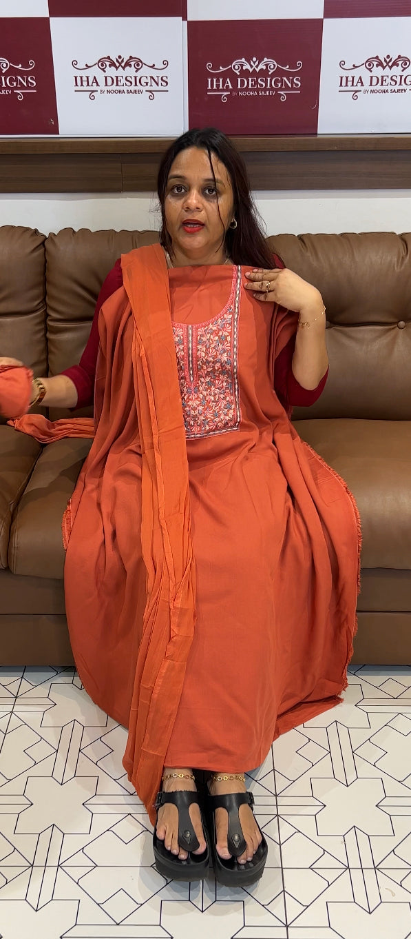 BUDGET BUY RAYON UNSTITCHED SALWAR SUITS - IHA 8313