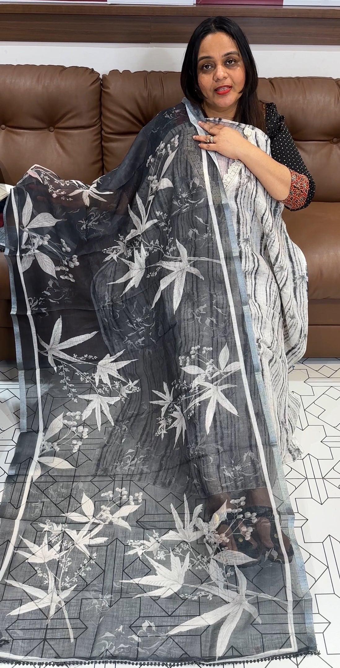 DIGITAL PRINTED UNSTITCHED SALWAR SUITS - IHA 22234