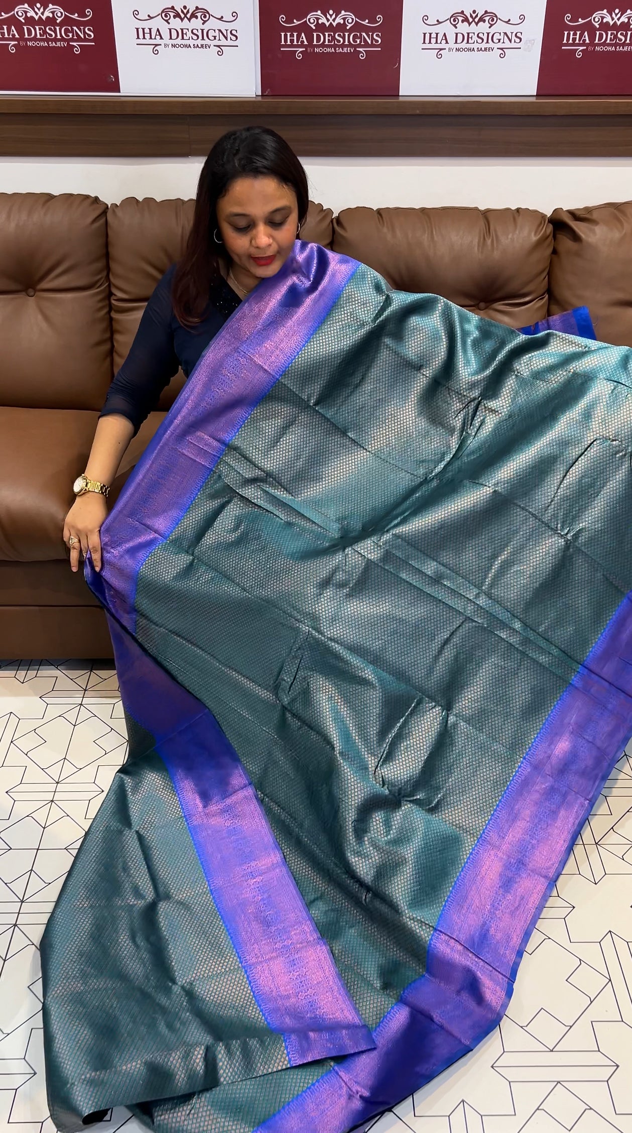 BUDGET BUY SEMI SILK SAREES - IHA 9720