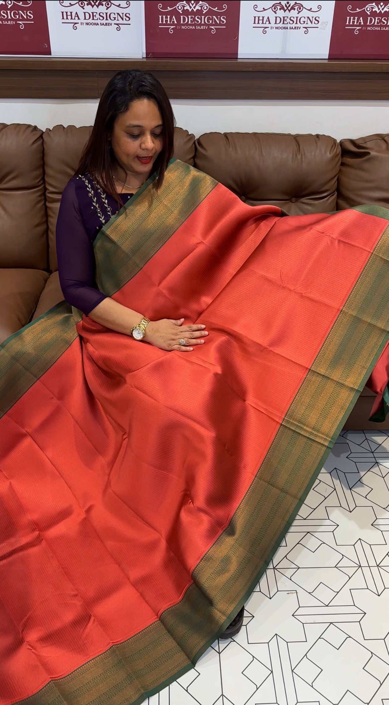 BUDGET BUY SEMI SILK SAREES - IHA 9778